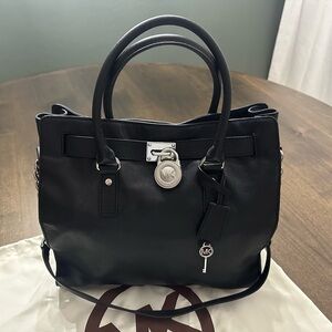 Michael Kors Black Satchel Bag